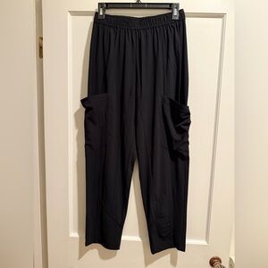 Ruti black straight leg pant
